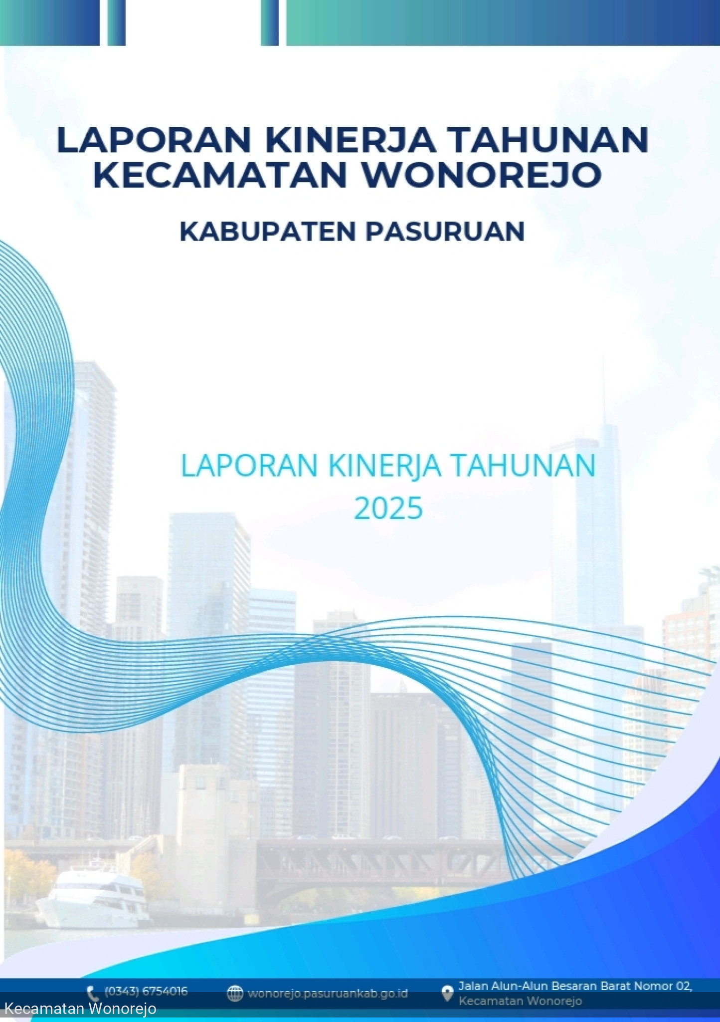 LAPORAN KINERJA TAHUNAN KECAMATAN WONOREJO 2025